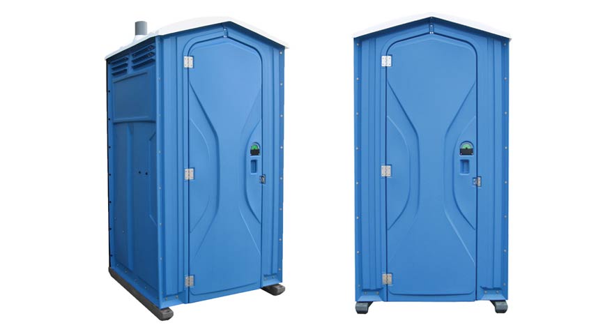 Long-term porta potty units on site in Dunlap, Tennessee